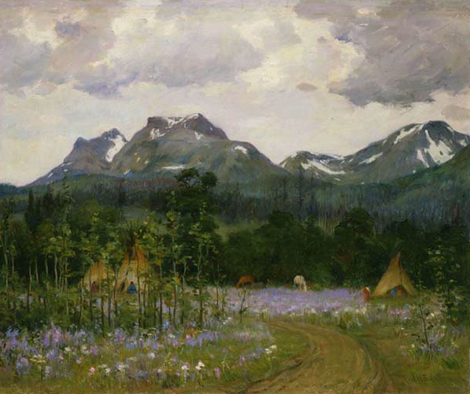 Glacier Park, Blackfeet Reservation, Montana